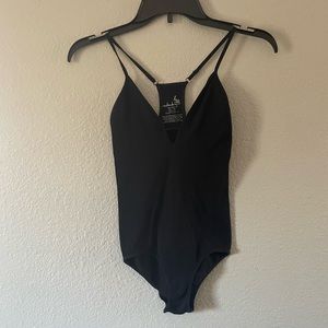 Black free people body suit